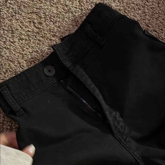 Black Marine Wide Leg Jeans - Picture 4 of 5